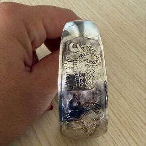 Unisex Elephant Bracelet, Amulet, Good Fortune Elephant, Adjustable Size